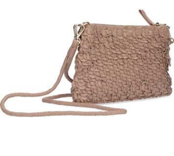 Beige kleine handtas Selma Uni Allan K