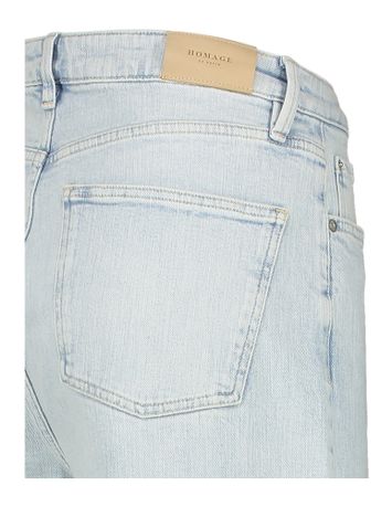 Lichtblauwe wide leg jeans Homage 