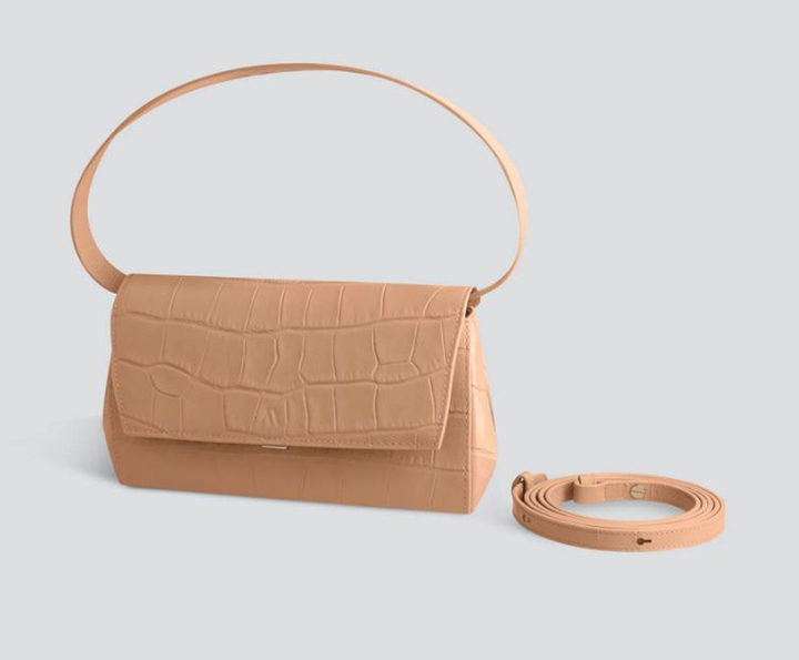 Cappuccino crocco clutch Kaai 