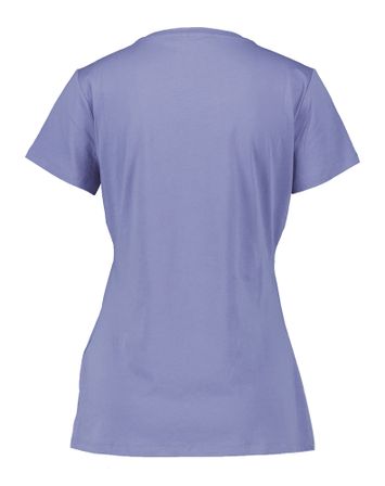 Blauwe t-shirt met merklogo Liu Jo