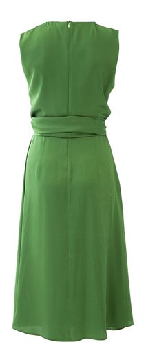Smaragdgroene mouwloze jurk Liu Jo