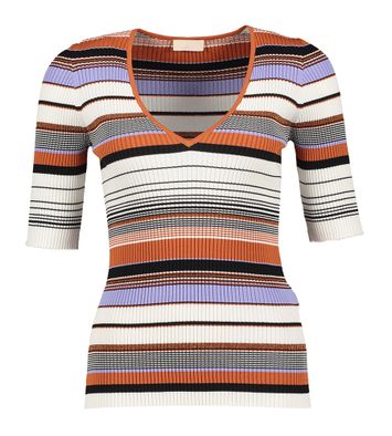 Gestreepte T-shirt Liu Jo