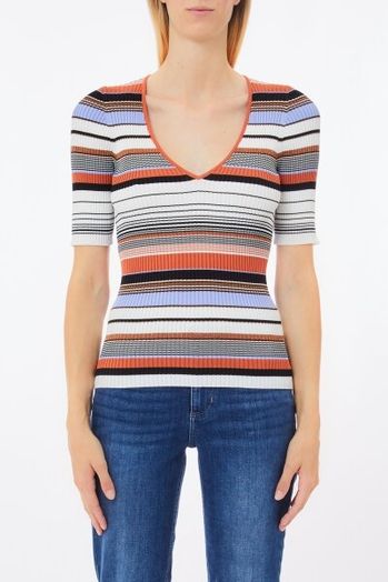 Gestreepte T-shirt Liu Jo