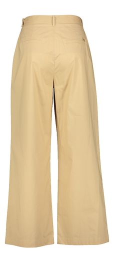 Beige katoenen broek met opgestikte zakken Liu Jo