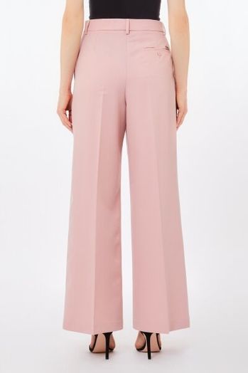 Oudroze geklede broek Liu Jo