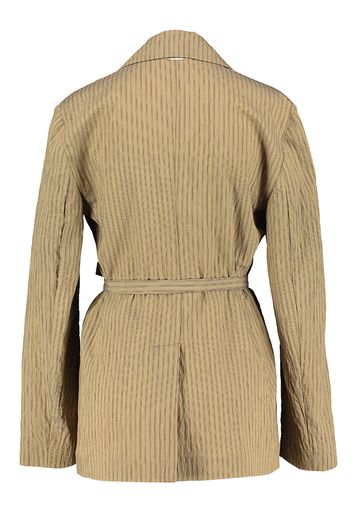 Olijfgroene blazer met zwarte strepen Liu Jo 