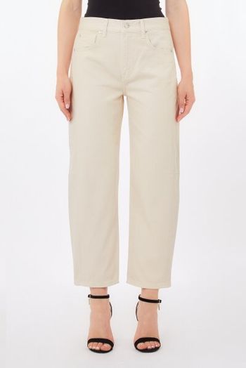 Beige straight jeans Liu Jo