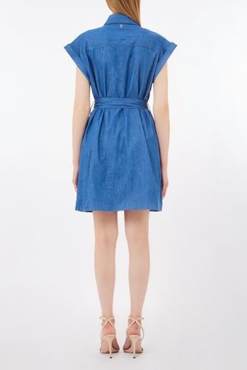 Blauwe jurk in jeanslook  Liu Jo