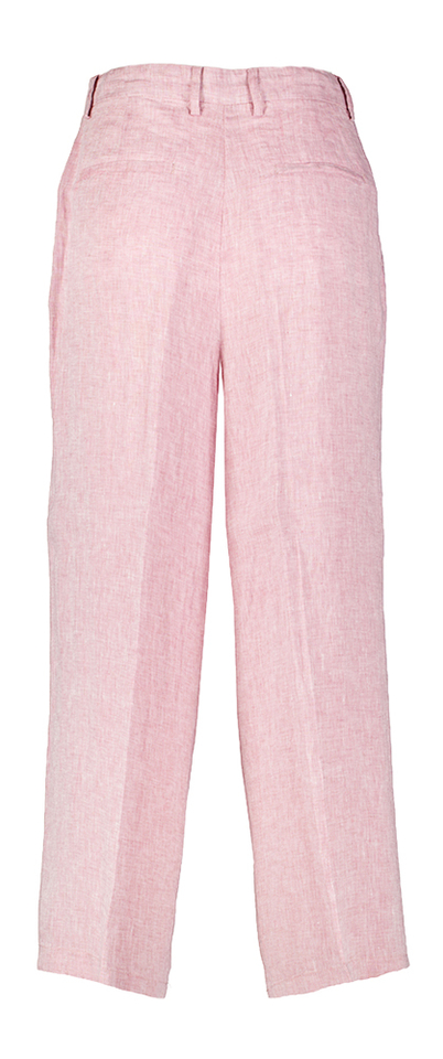 Roze linnen broek Tapir Momoni