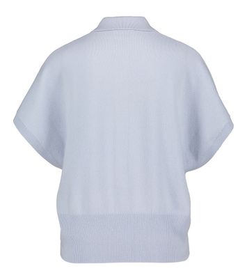 Lichtblauwe wollen polo Zenggi