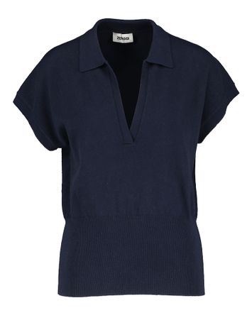 Donkerblauwe polo Zenggi 