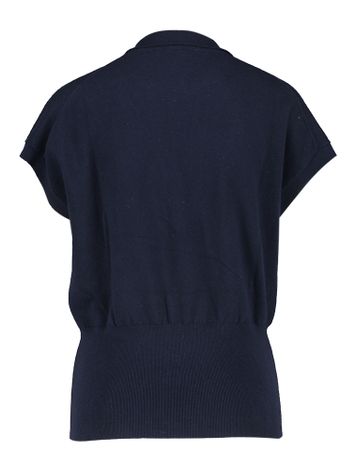 Donkerblauwe polo Zenggi 