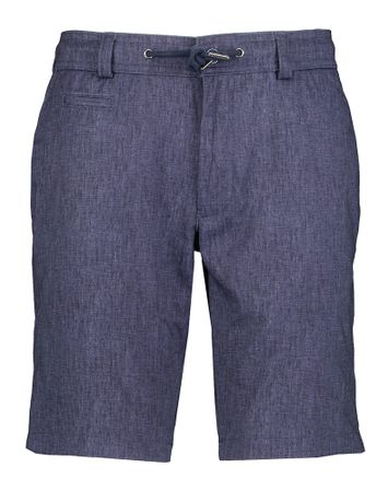 Donkerblauwe short in jeans look Bugatti