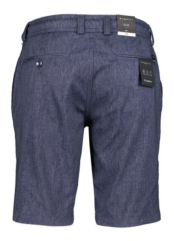Donkerblauwe short in jeans look Bugatti