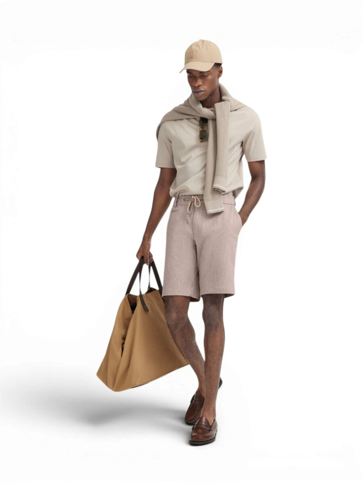 Beige short Bugatti