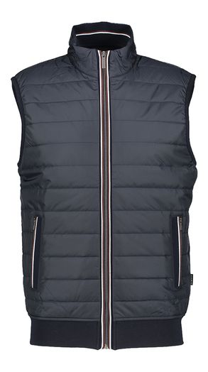 Donkerblauwe bodywarmer Bugatti 