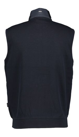 Donkerblauwe bodywarmer Bugatti 