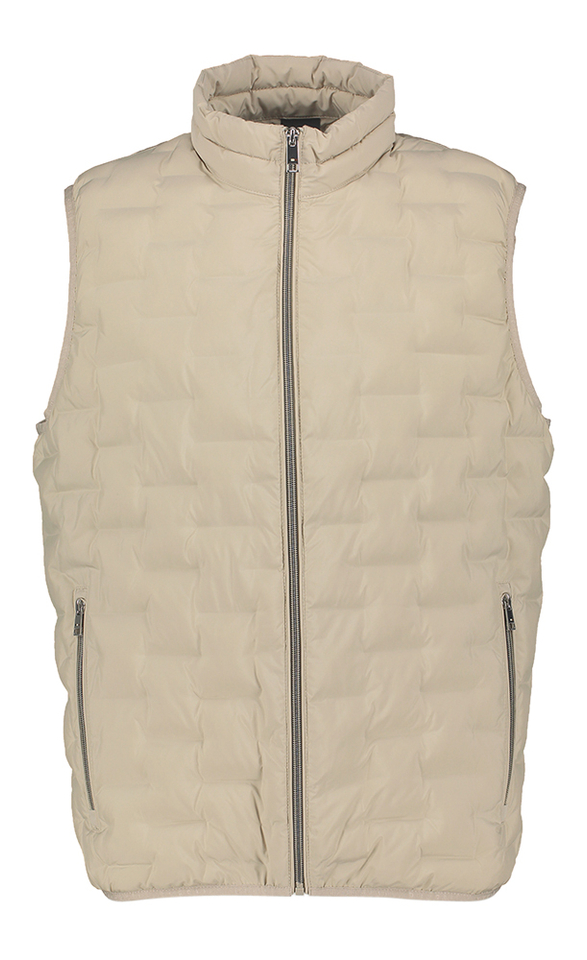 Beige bodywarmer Bugatti