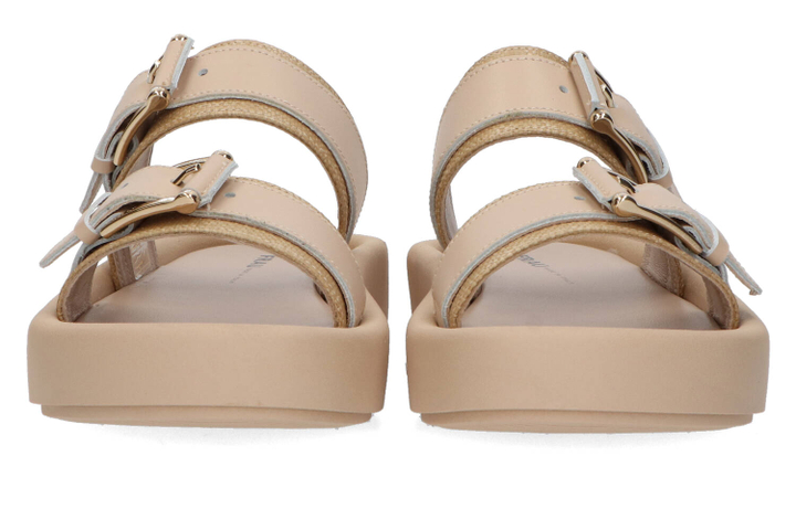 Beige sandalen Frau 