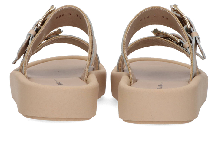 Beige sandalen Frau 