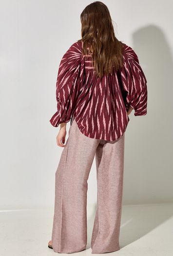 Roze broek met elastiek Benji By-Bar