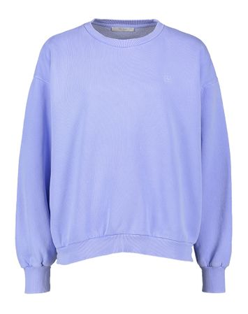 Blauwe sweater met ronde hals Bibi By-Bar 
