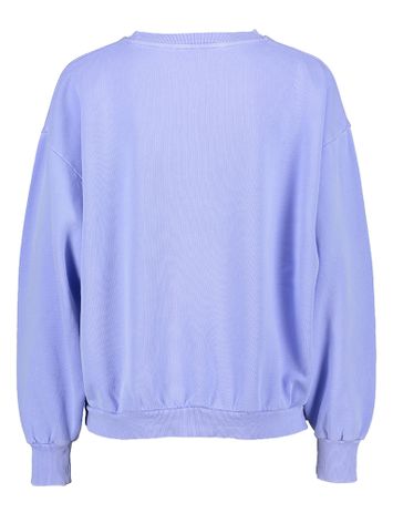Blauwe sweater met ronde hals Bibi By-Bar 