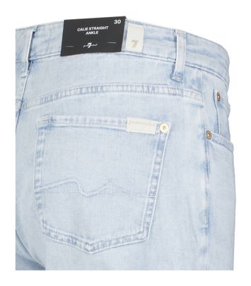 Lichtblauwe straight jeans For All Mankind