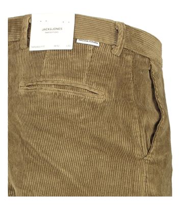 Bruinkleurige ribfluwelen broek Jack & Jones