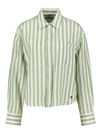 Wit met groen gestreepte bloes Nolana Max Mara 