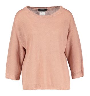 Max Mara Weekend Roze trui met ronde hals Selz Max Mara