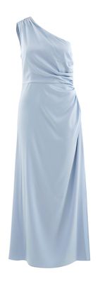 Blauwe lange coctailjurk Duse Marella
