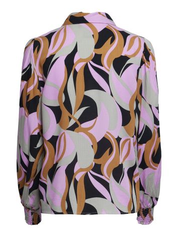 Multicolor bloes met print Yasalira Y.A.S