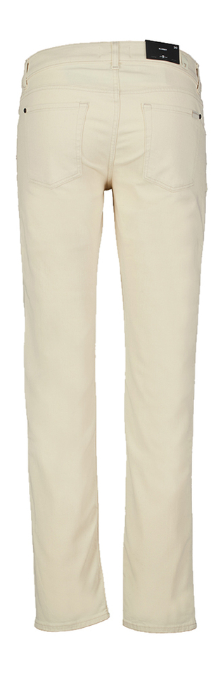 Ecru slim fit jeans Slimmy For All Mankind