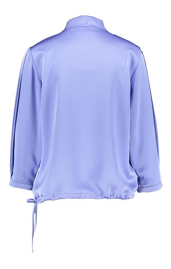 Lila blouse met knoopdetail aan de kraag Limoen Her 