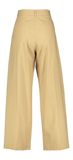 Beige wijde geklede chino broek Devy Soeur