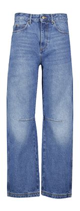 Soeur Blauwe loose fit jeans met hoge taille