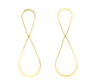 Taim Gouden druppelvormige oorbellen Creations
