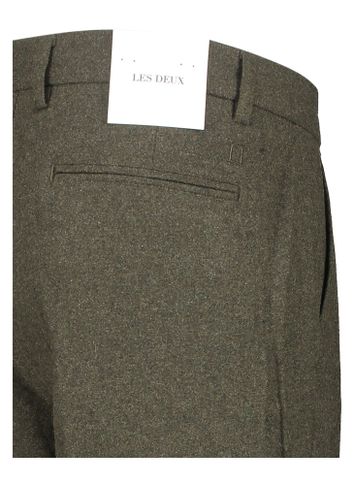 Donkergroene lange broek Les Deux