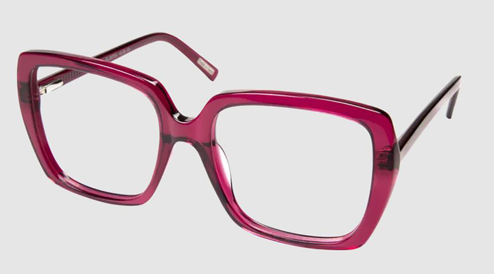 Grown up red  bril eyedentitiy Frank And Lucie