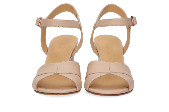 Blush sandalen met sleehak Cara Atelier Content
