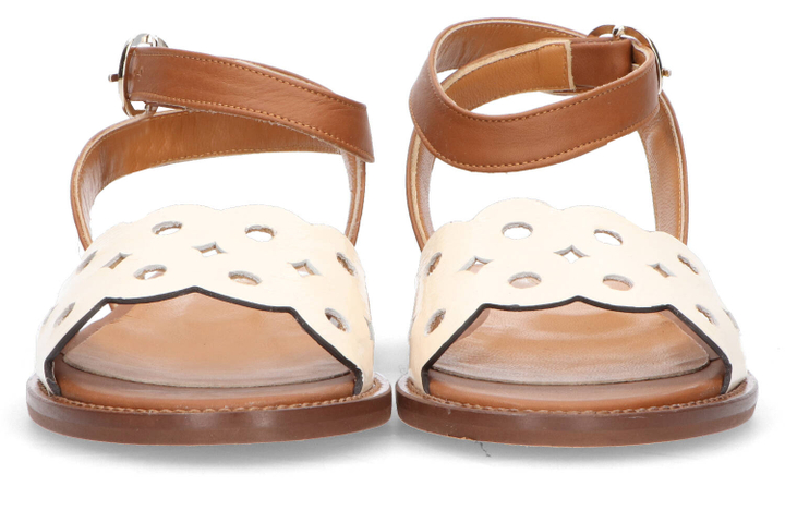Beige sandalen in lak Les Venues