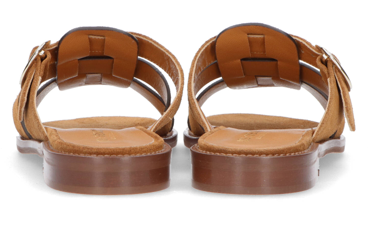 Whiskey brown slippers Les Venues