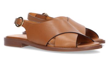 Chocoladebruine sandalen Les Venues
