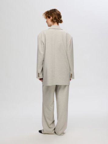 Beige blazer met knopen Selected Femme 
