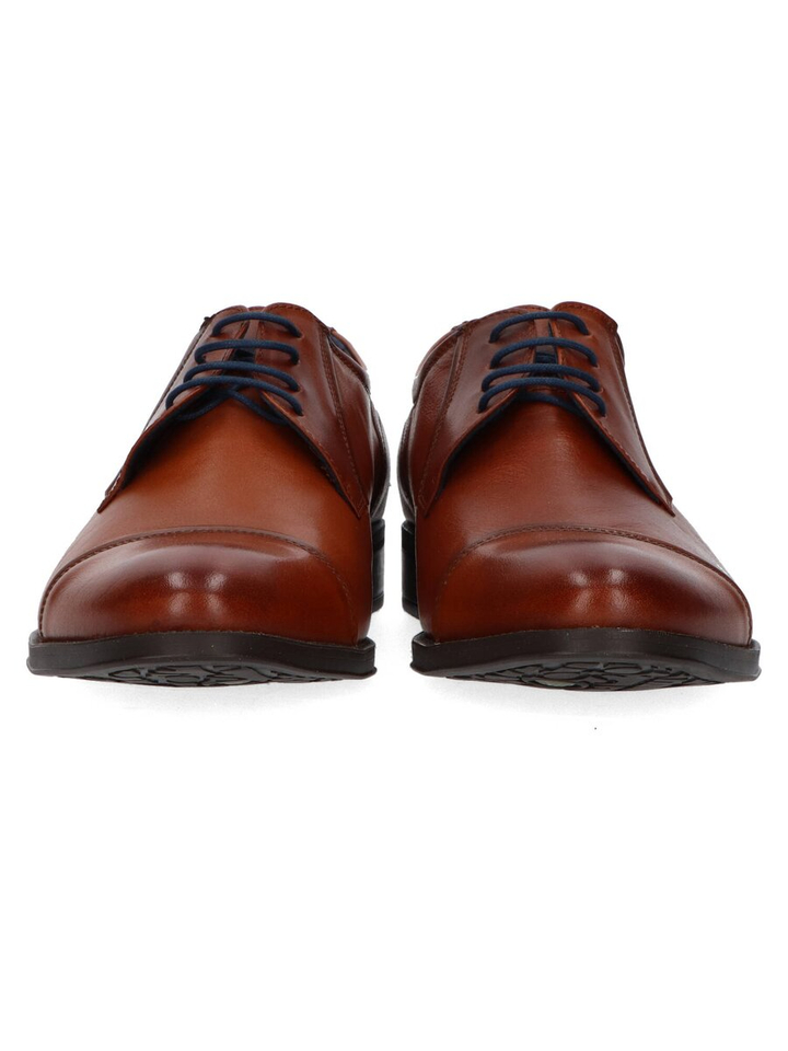 Memory cuero lage geklede schoenen Fluchos