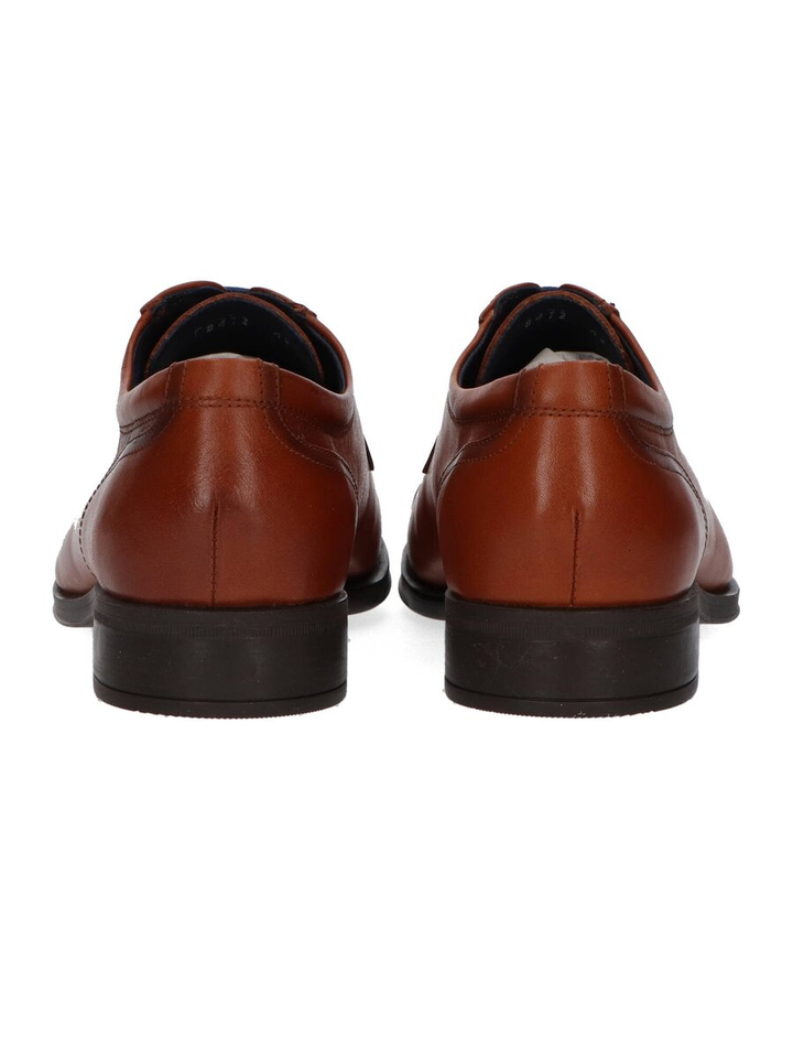 Memory cuero lage geklede schoenen Fluchos