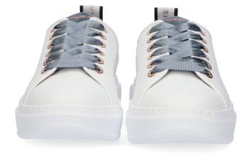 White avio lage sneakers met strass Alexander Smith 