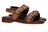 Bruinkleurige sandalen Frau