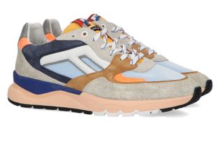 Floris Van Bommel Multicolor lage sneakers met fluo details